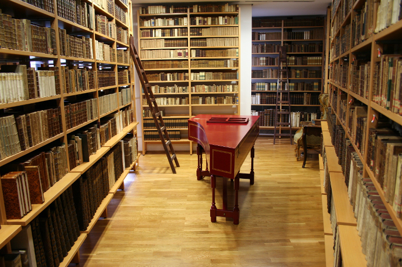 Die historische Bibliothek des Gleimhauses