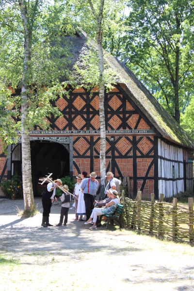 Das Bild zeigt das Freilichtmuseum Diesdorf