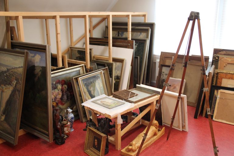 Das Bild zeigt das Schaudepot des Harzmuseums