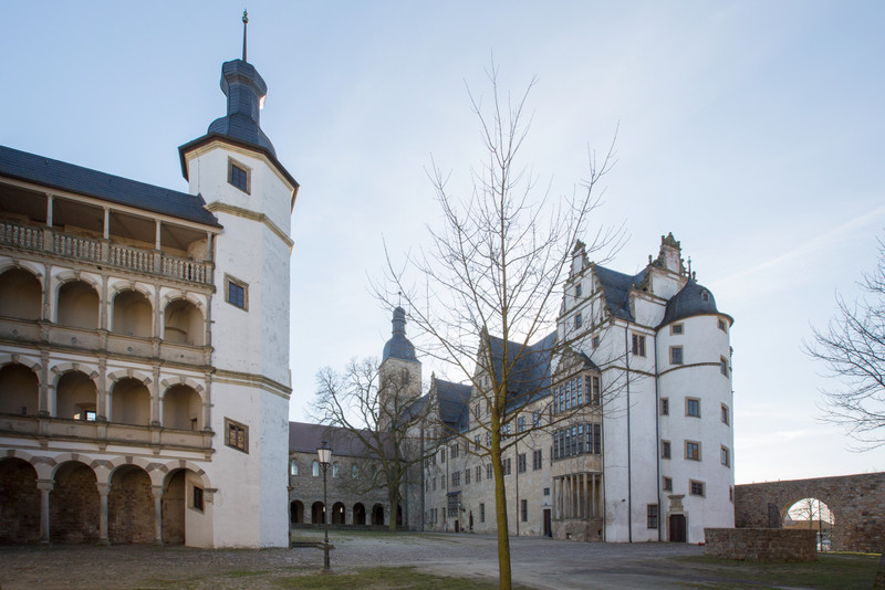 Das Bild zeigt Schloss Leitzkau