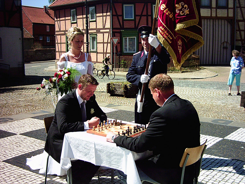 Das Schachspiel in Ströbeck