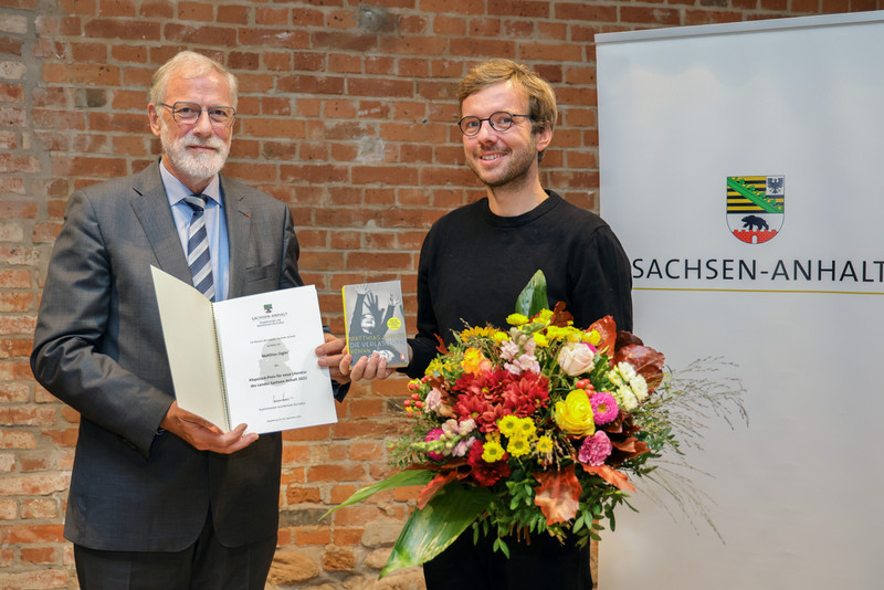 Matthias Jügler erhält den Klopstock-Preis 2022