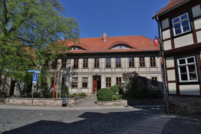 Das Bild zeigt das Museum Wernigerode von außen